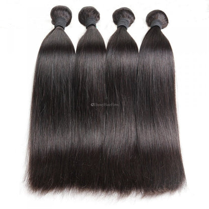 Raw Indian Straight Hair Bundles Indian Remy Straight Weave