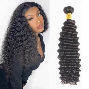 12A Best Quality Brazilian Deep Wave Hair Bundles