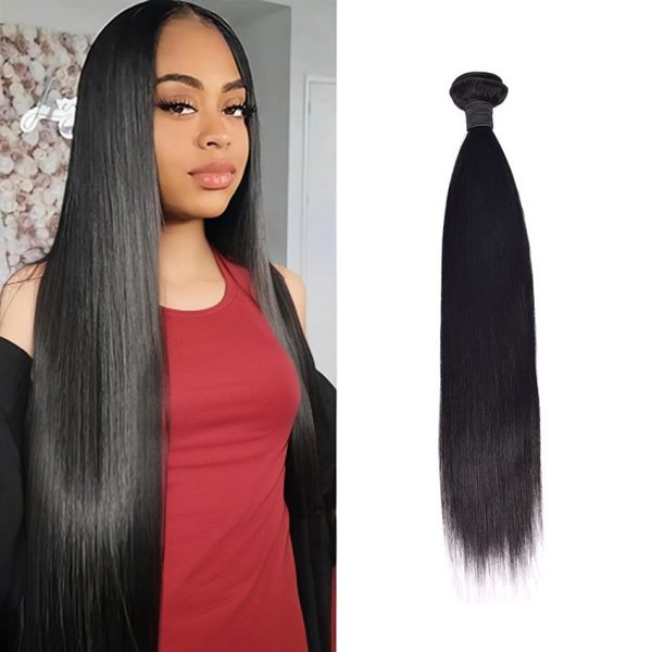 Raw Indian Straight Hair Bundles Indian Remy Straight Weave