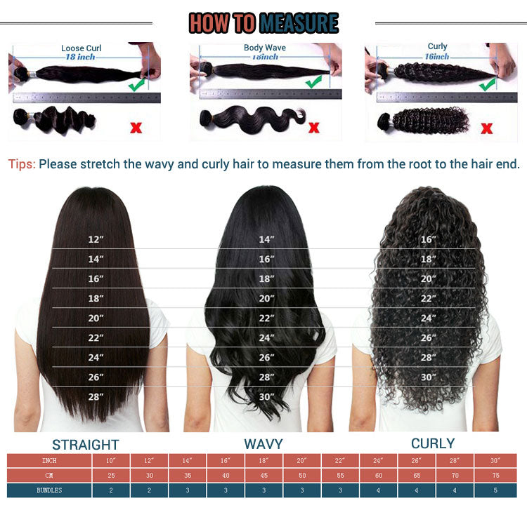 How to Measure Hair Weave